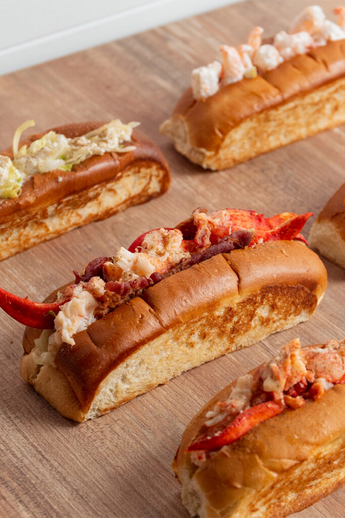 Lobster roll Mason’s con aragosta e pane tostato