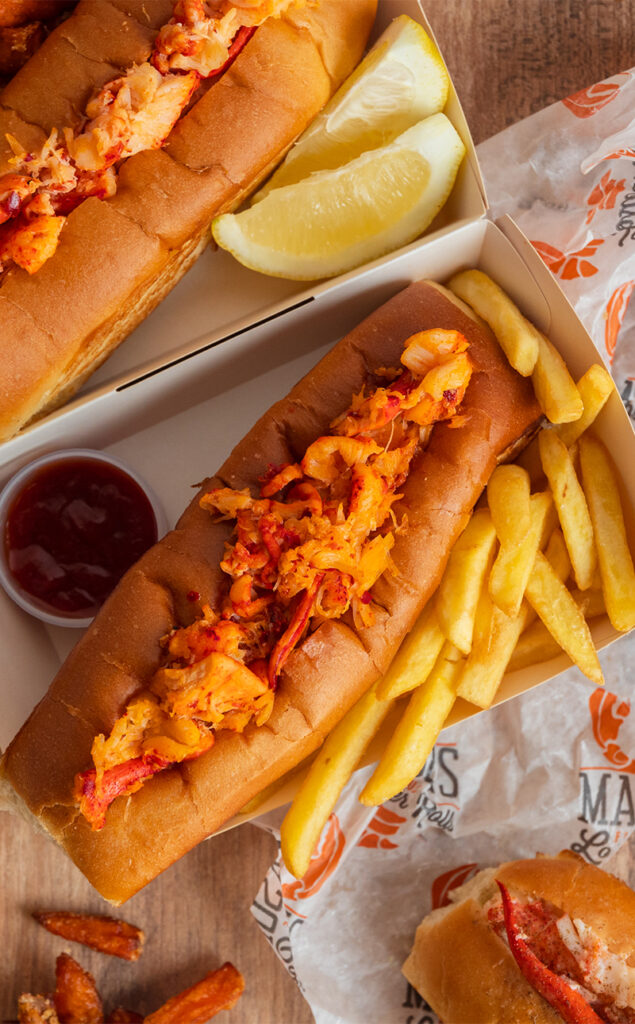 Roll Diavolo Mason’s con astice, ’nduja e pane tostato